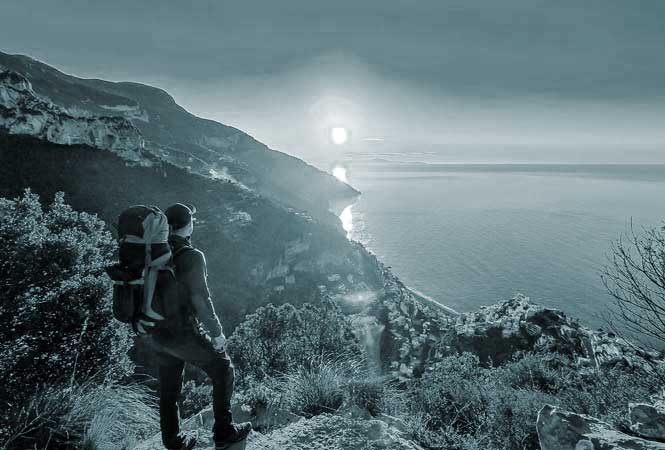 OFS Financial Wellbeing man looking out to the ocean